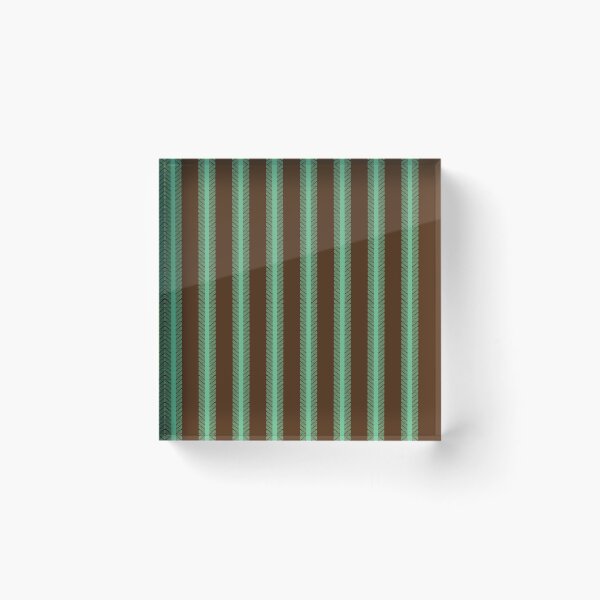 Item preview, Retro earth tone stripes natural pattern designed and sold by WildHugeDot.