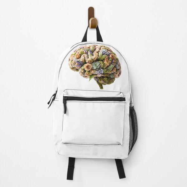 Item preview, floral botanical brain mental health designed and sold by ArtivioShop.