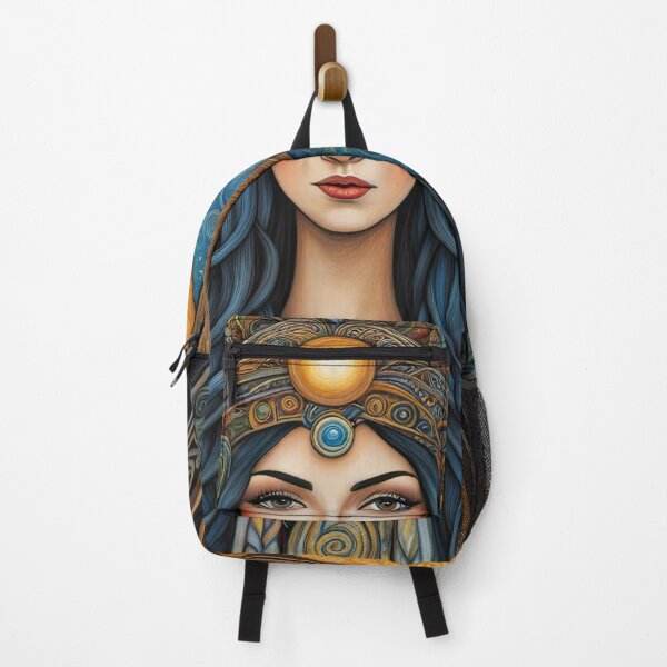 Item preview, Portrait of Celtic priestess, Spirit of Winter designed and sold by Colin Bentham.