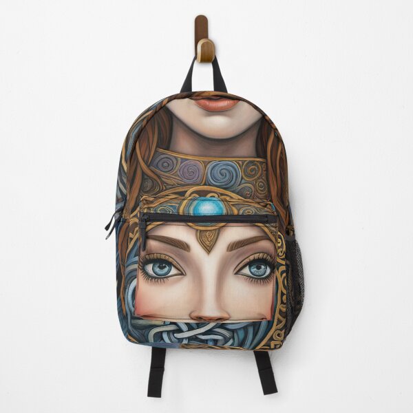 Item preview, Portrait of Celtic priestess, Spirit of Winter designed and sold by Colin Bentham.