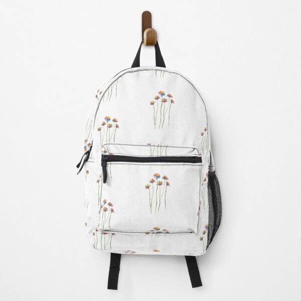 Item preview, Watercolor rainbow flowers designed and sold by uunaa.