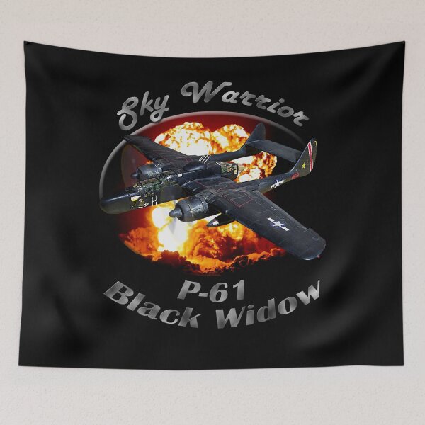 Item preview, P-61 Black Widow Sky Warrior Aviation Art designed and sold by Emberglowo.