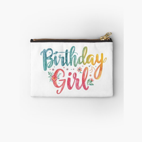 Item preview, Birthday Girl Rainbow Text designed and sold by PamLeeDesign.
