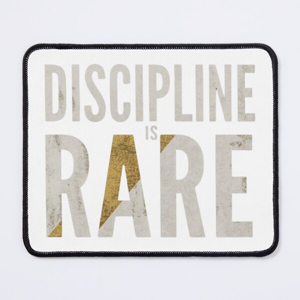 Item preview, Discipline Is Rare Shirt | Motivational Fitness Apparel designed and sold by guchieworldcollection.