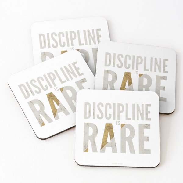 Item preview, Discipline Is Rare Shirt | Motivational Fitness Apparel designed and sold by guchieworldcollection.