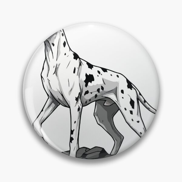 Item preview, Harlequin Great Dane on Giant Rock designed and sold by PixelStudioBe.
