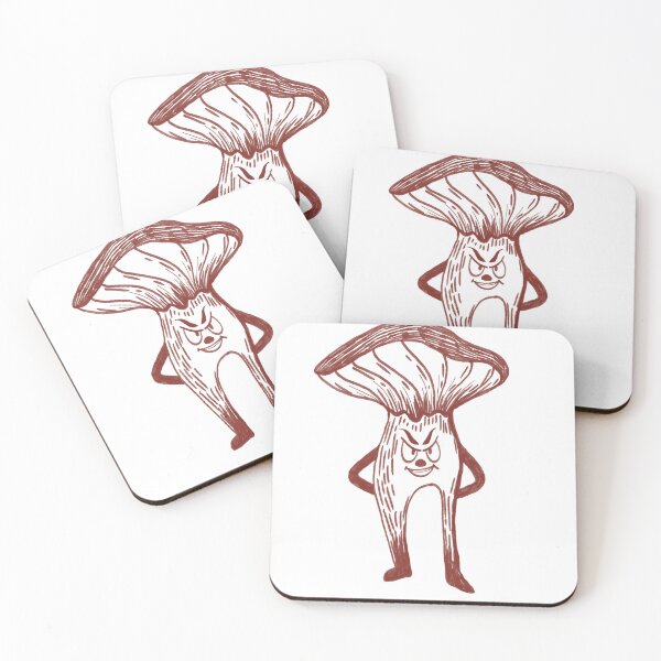 Item preview, Confident Mushroom Boss Attitude Cartoon Character designed and sold by Pryhozha.