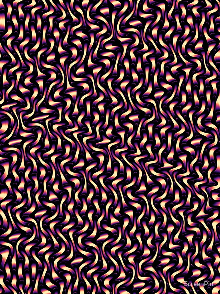 Thumbnail 4 of 4, iPhone Case, Liquid Flow Pattern designed and sold by ScreenPin.