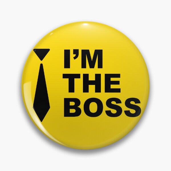 Item preview, I’m The Boss Funny Retro Statement Tee – Bold Boss Attitude Graphic Design designed and sold by artworkathome.