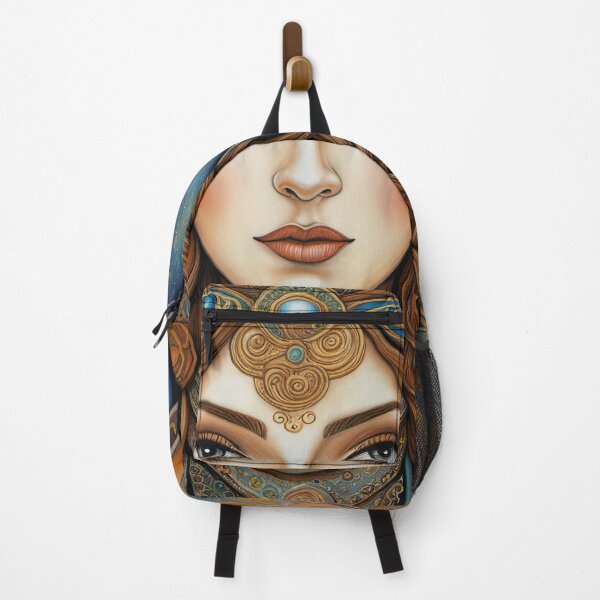Item preview, Portrait of Celtic priestess, Spirit of Winter designed and sold by Colin Bentham.