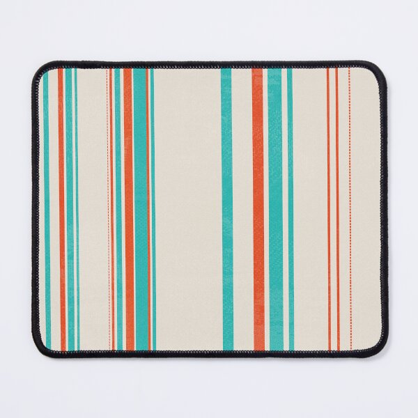 Item preview, Retro pastel stripes mid century pattern designed and sold by WildHugeDot.