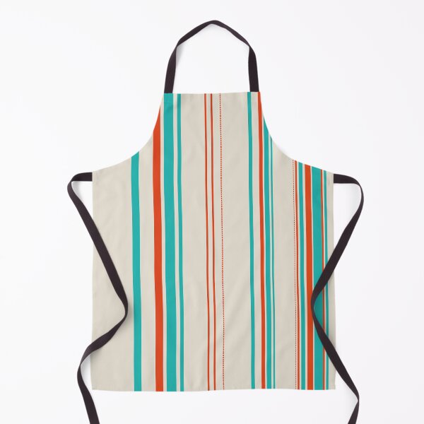 Item preview, Retro pastel stripes mid century pattern designed and sold by WildHugeDot.