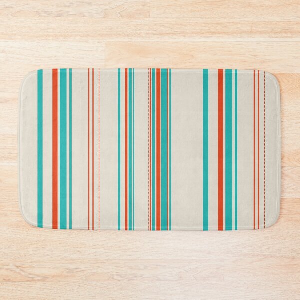 Item preview, Retro pastel stripes mid century pattern designed and sold by WildHugeDot.