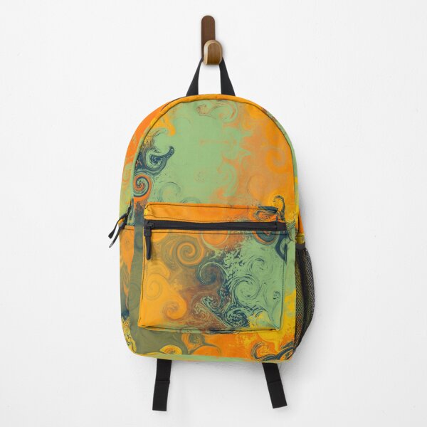 Item preview, Waves of fire swirl symetry art designed and sold by Feral Lines Studio .