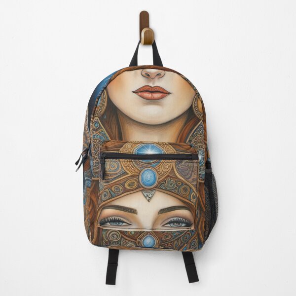 Item preview, Portrait of Celtic priestess, Spirit of Winter designed and sold by Colin Bentham.
