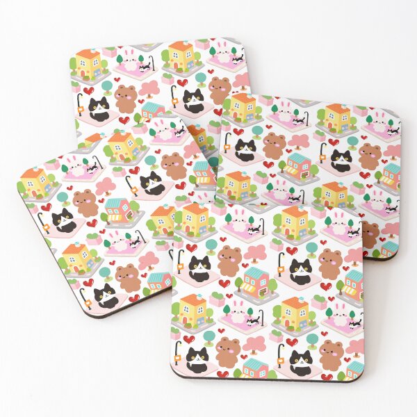 Item preview, Pet Village Wonderland Seamless  designed and sold by KJackArtwork.