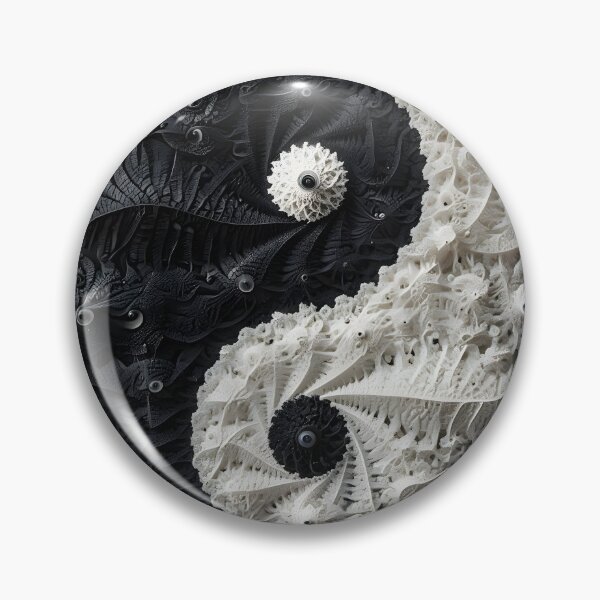 Item preview, Fractal Yin Yang: Harmonious Duality designed and sold by Sybille-Yates.