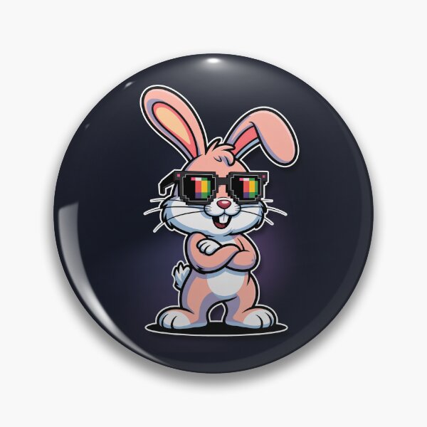Item preview, Level Up Easter Gamer Bunny – Pixel Gaming Rabbit with Sunglasses Cute Funny Design designed and sold by PXEpic.