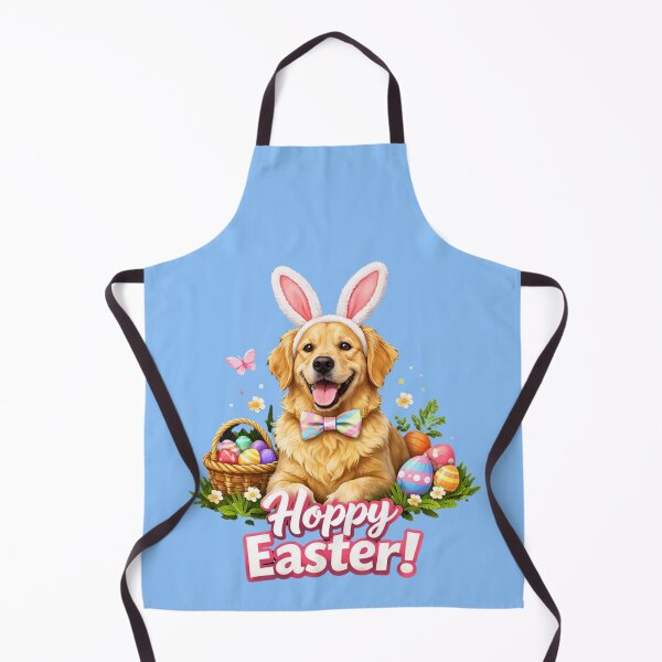 Item preview, Hoppy Easter   - Lying dog cute pastels designed and sold by Teacuppupdesign.