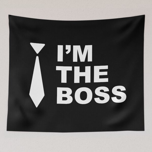 Item preview, I’m The Boss Funny Retro Statement Tee – Bold Boss Attitude Graphic Design designed and sold by artworkathome.