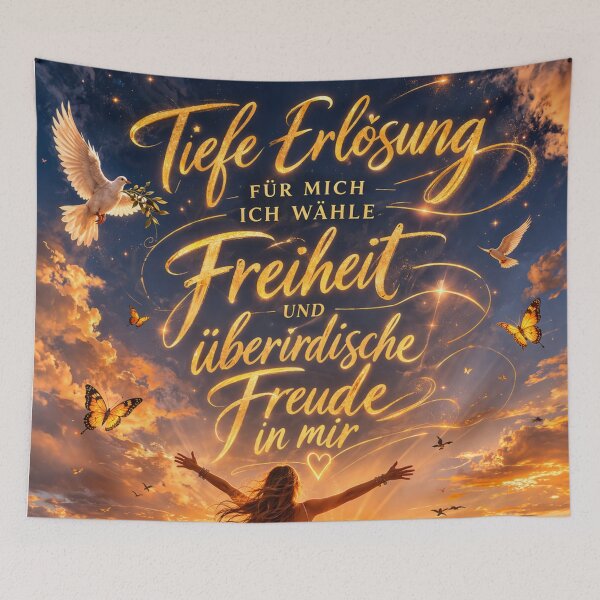 Item preview, Salvation - I choose myself – in freedom, light, and otherworldly joy designed and sold by MrsMimpi.