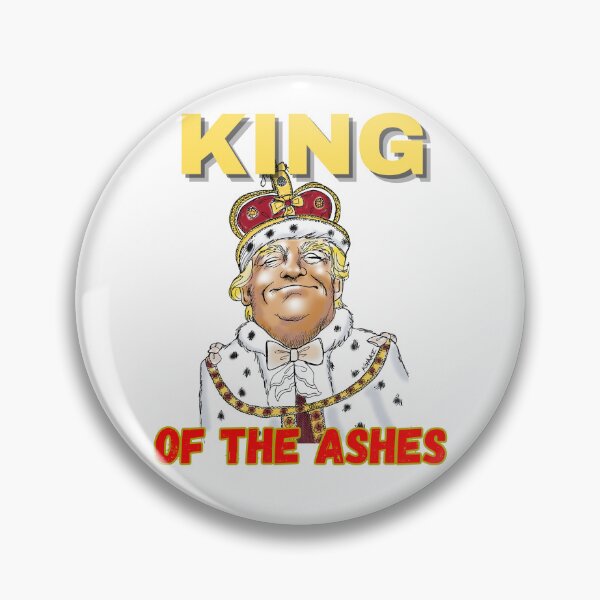 Item preview, KING OF THE ASHES - NO Kings Protest Anti Fascist Dictators Take a Stand for Freedom & Democracy designed and sold by Space Ghettos.