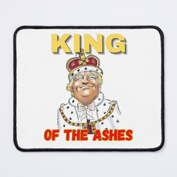 Item preview, KING OF THE ASHES - NO Kings Protest Anti Fascist Dictators Take a Stand for Freedom & Democracy designed and sold by Space Ghettos.