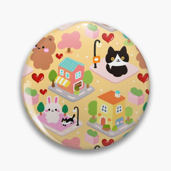 Item preview, Pet Village Wonderland Seamless  designed and sold by KJackArtwork.