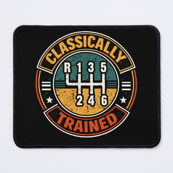 Item preview, Classically Trained Stick Shift Driver Retro Gearbox Car Lover designed and sold by will freed18.