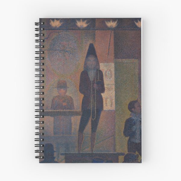 Item preview, Circus Sideshow Parade De Cirque by Georges Seurat: Neo Impressionist Nightlife Poster designed and sold by artofuniverse.