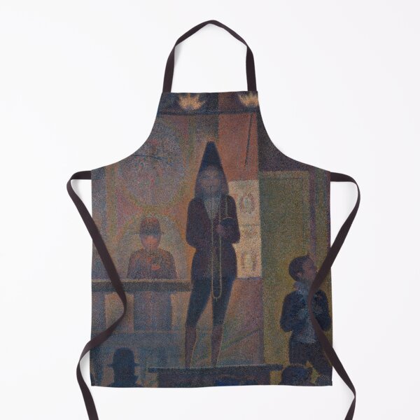 Item preview, Circus Sideshow Parade De Cirque by Georges Seurat: Neo Impressionist Nightlife Poster designed and sold by artofuniverse.