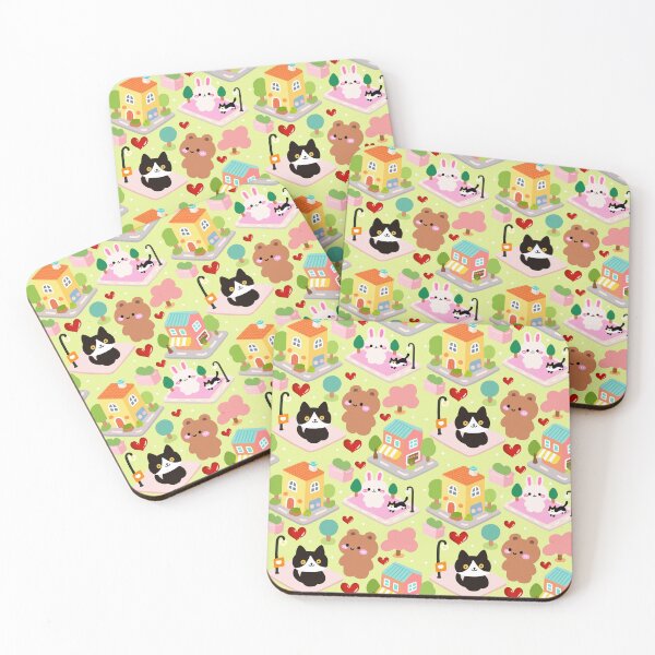 Item preview, Pet Village Wonderland Seamless  designed and sold by KJackArtwork.