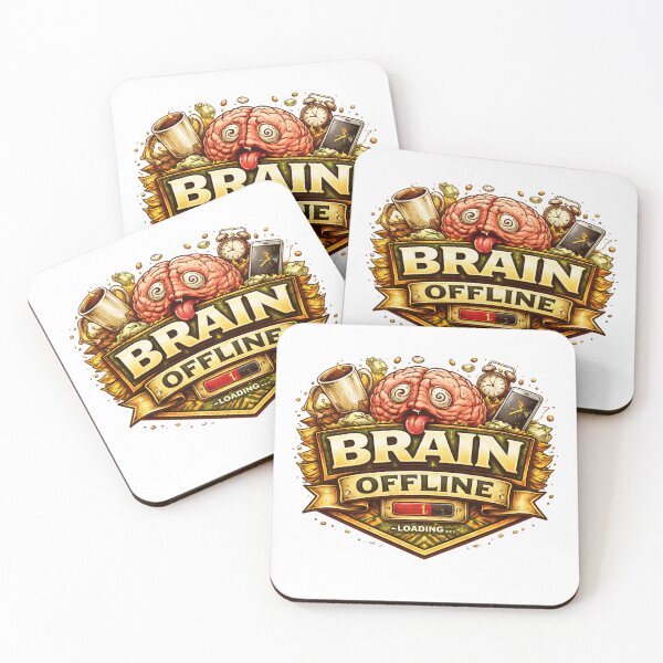 Item preview, Brain Offline designed and sold by Throwing-Corn.