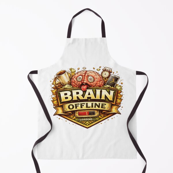 Item preview, Brain Offline designed and sold by Throwing-Corn.