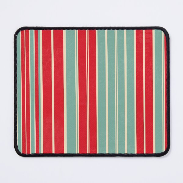 Item preview, Retro red color stripes bold vintage pattern designed and sold by WildHugeDot.