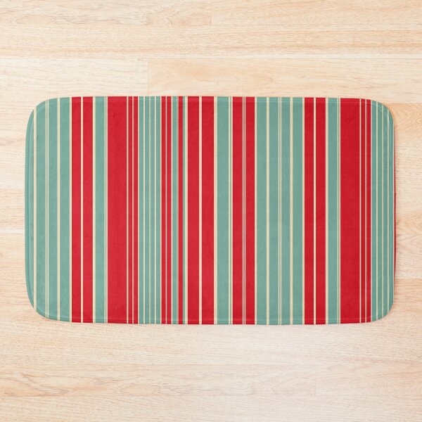 Item preview, Retro red color stripes bold vintage pattern designed and sold by WildHugeDot.
