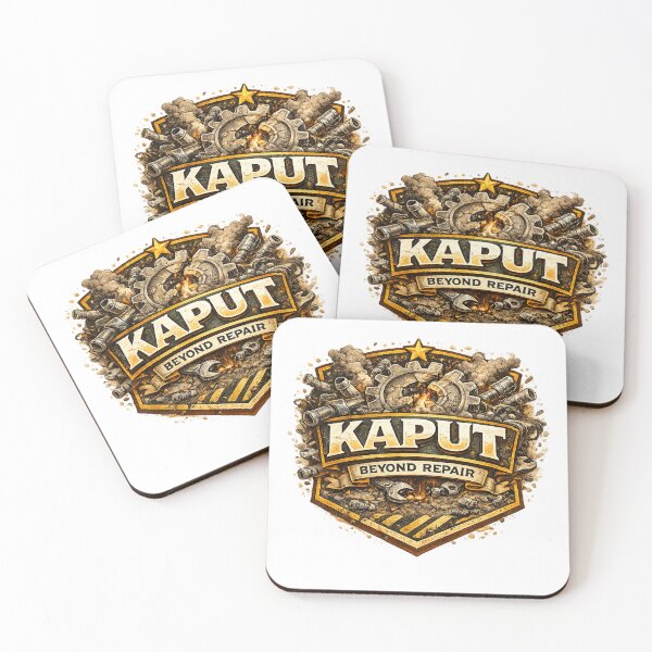 Item preview, Kaput beyond repair designed and sold by Throwing-Corn.