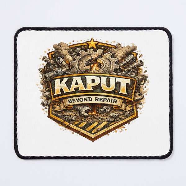 Item preview, Kaput beyond repair designed and sold by Throwing-Corn.