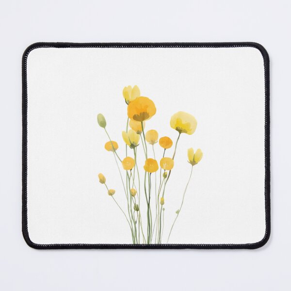 Item preview,  Painted yellow flowers designed and sold by uunaa.