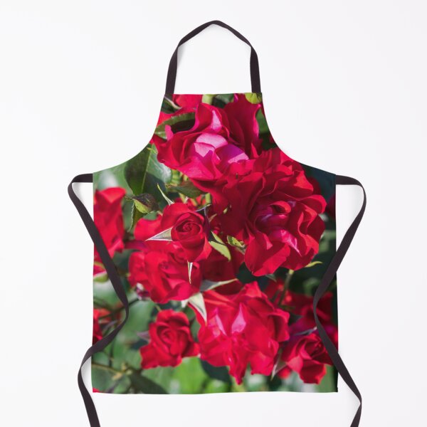 Item preview, Vivid Carmine Red Roses in Bloom designed and sold by Georgia Mizuleva.