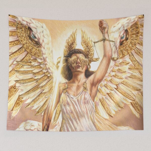 Item preview, Tarot: Justice (XI) designed and sold by Toby Stevens.