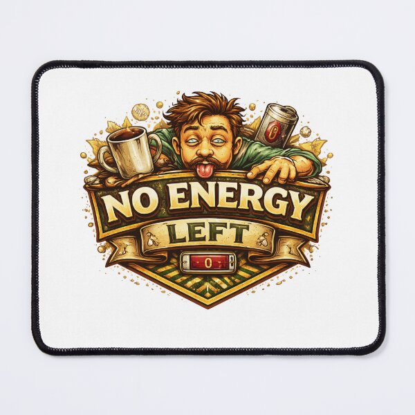 Item preview, No Energy Left designed and sold by Throwing-Corn.