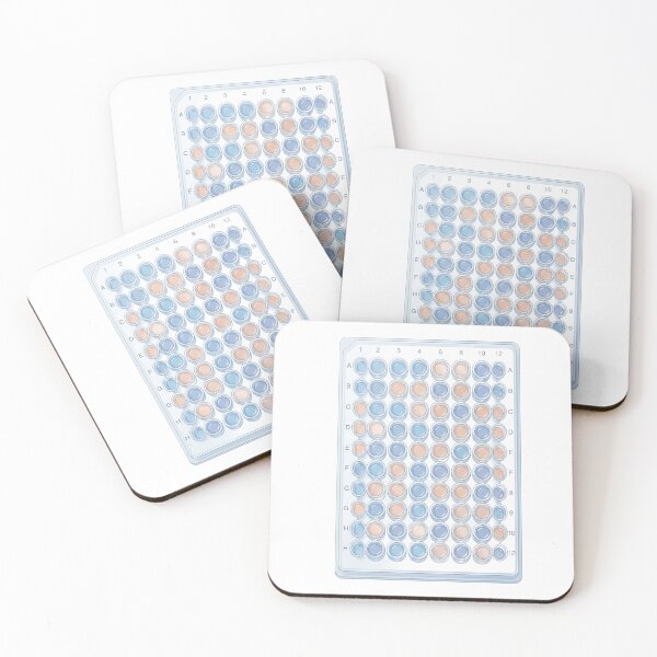 Item preview, 96 Well Plate: Lab Equipment  designed and sold by sociallyawkw.