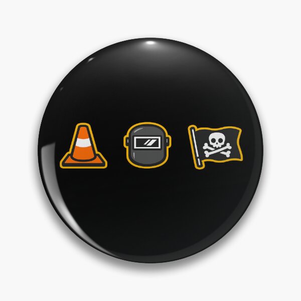 Item preview, Pittsburgh, Hoist The Traffic Cone 3 Icons designed and sold by faridman.