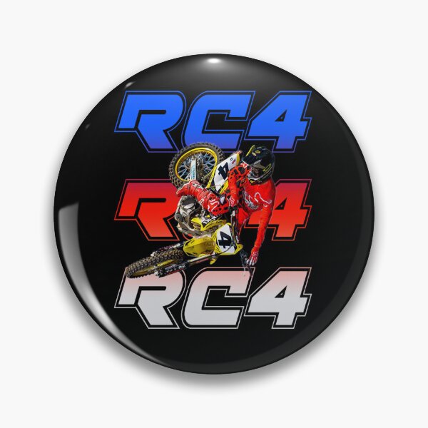 Item preview, RC4 Motocross Racing Legend Tee designed and sold by FroggyBaBoy.