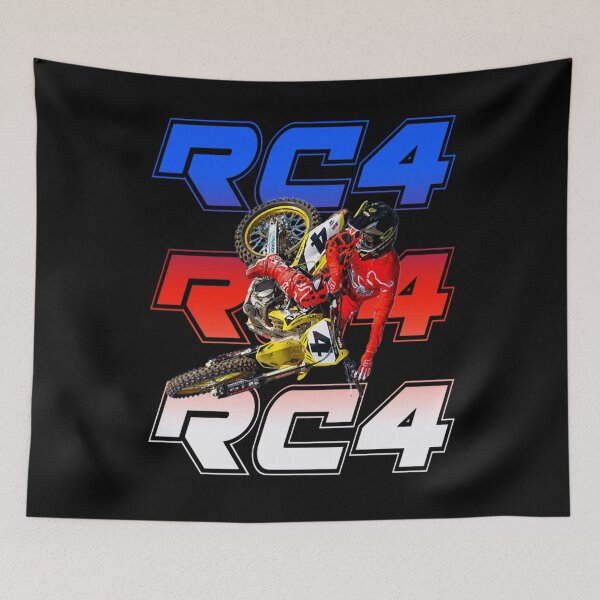 Item preview, RC4 Motocross Racing Legend Tee designed and sold by FroggyBaBoy.