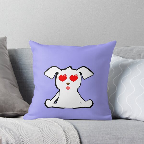 Item preview, Funny White Dog Winking Face designed and sold by MorphicMina.