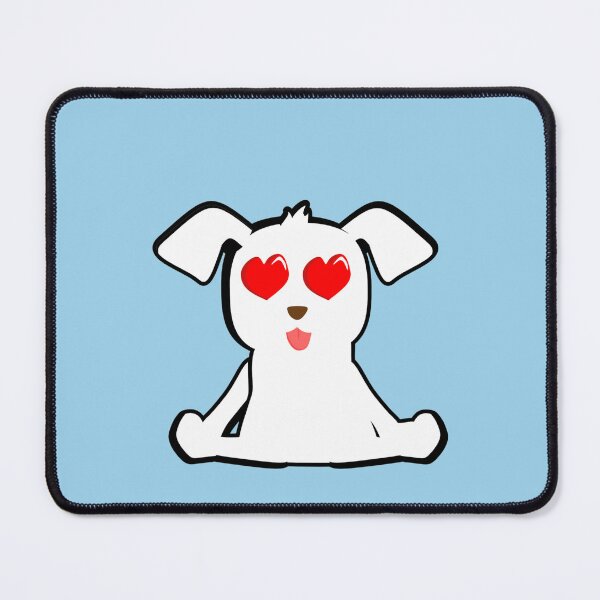 Item preview, Funny White Dog Winking Face designed and sold by MorphicMina.