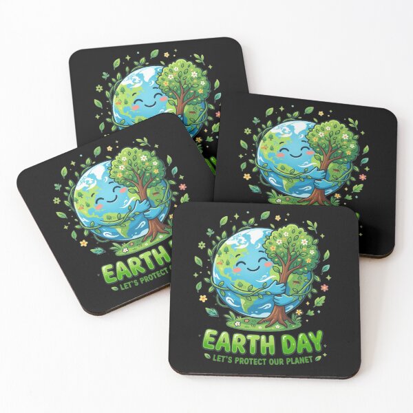 Item preview, Earth Day Let's Protect Our Planet Save Tree  designed and sold by Thread&Fable.