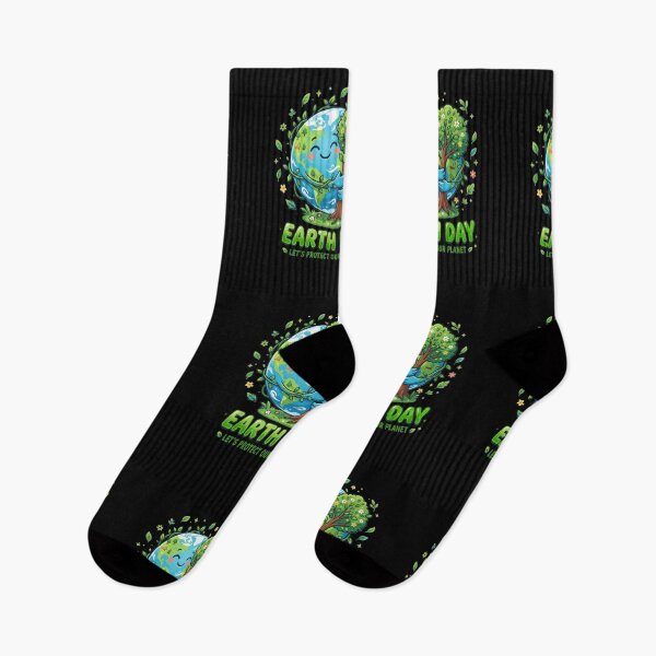 Item preview, Earth Day Let's Protect Our Planet Save Tree  designed and sold by Thread&Fable.